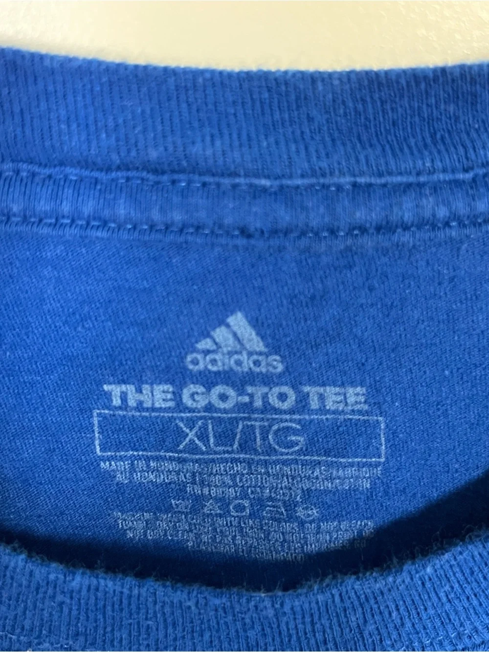 Adidas Kansas Jayhawks KU Long Sleeve Graphic Tee Men XL
